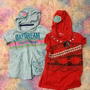 Disney short sleeve hooded Pullover